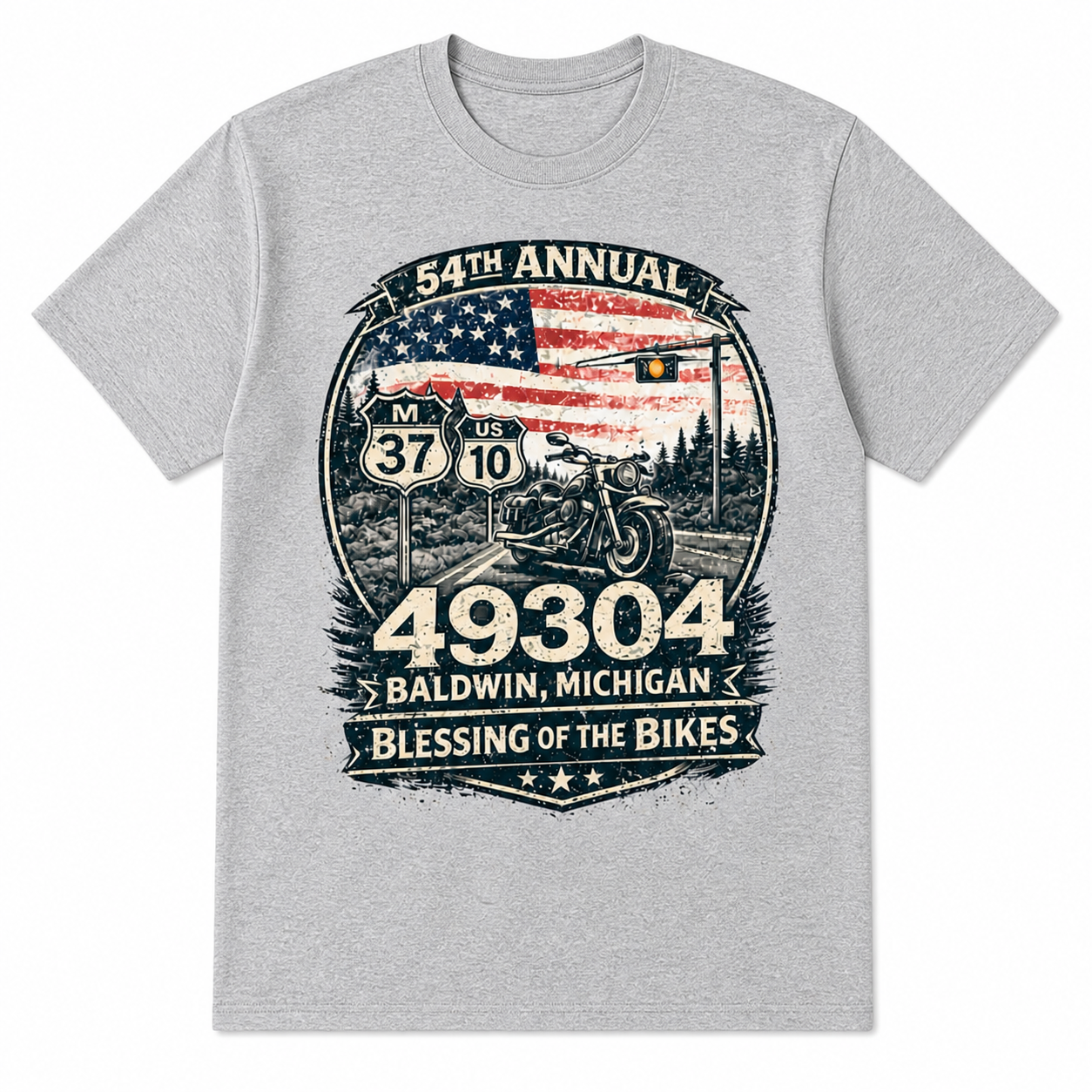 2026 Blessing of the Bikes M37 Tee
